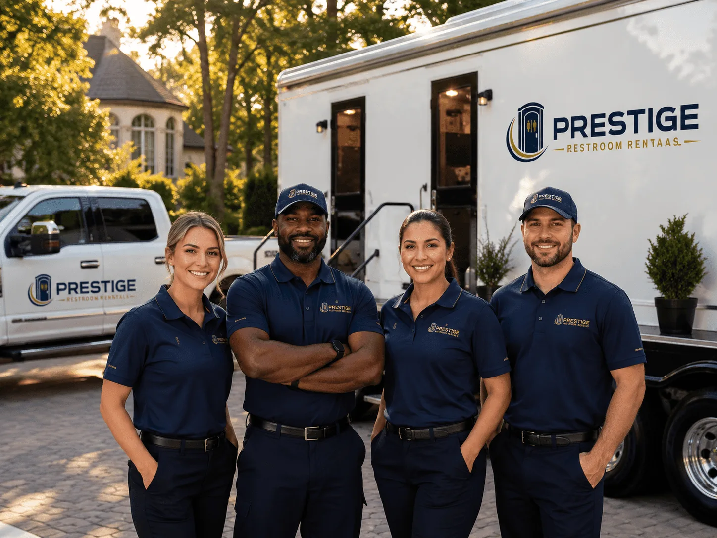 Trusted Luxury Portable Restrooms company in Pine Prairie, LA